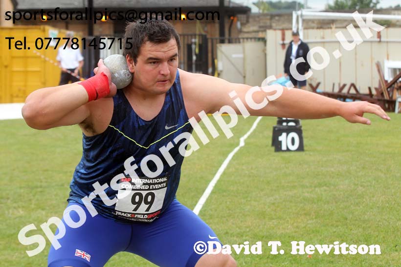 Invitation shot, EAP International Combined Events, Hexham, Northumberland. Photo: David T. Hewitson/Sports for All Pics